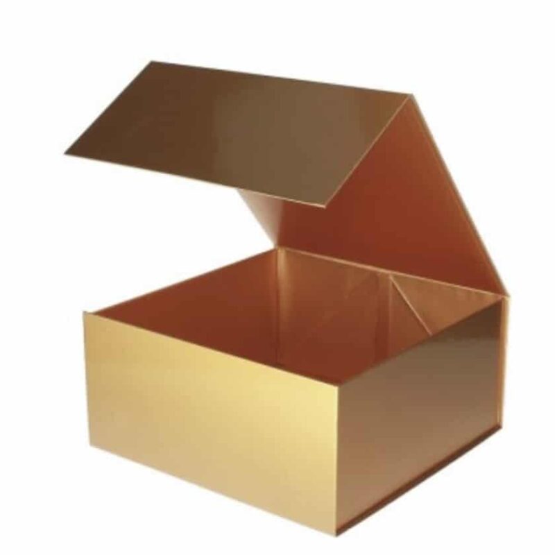 Luxe gouden magneet doos (klein)