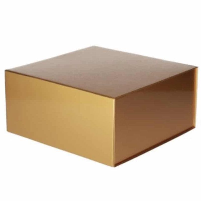 Luxe gouden magneet doos (klein)