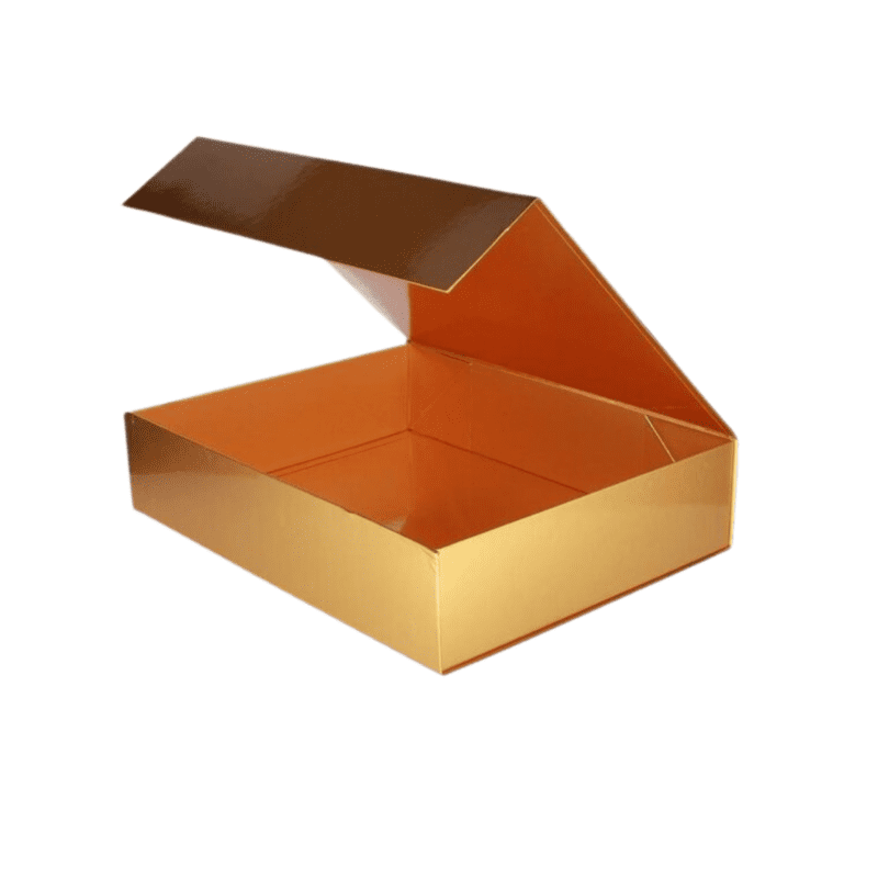 Luxe gouden magneet doos (groot)