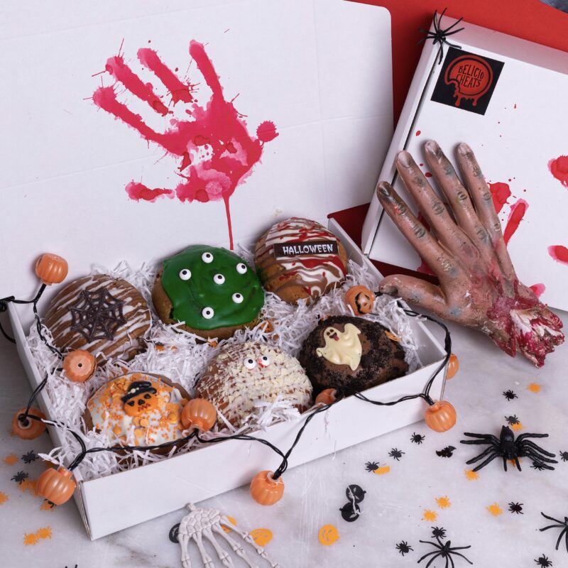 Halloween cookie box☠️