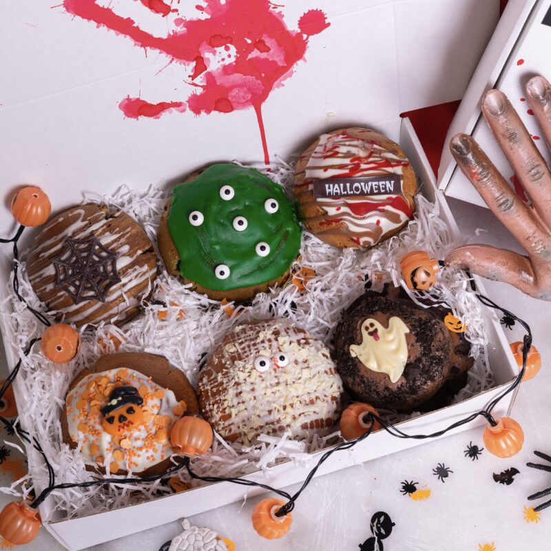 Halloween cookie box☠️