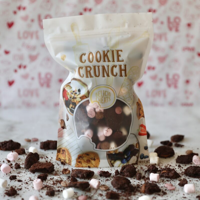 Valentine cookie crunch