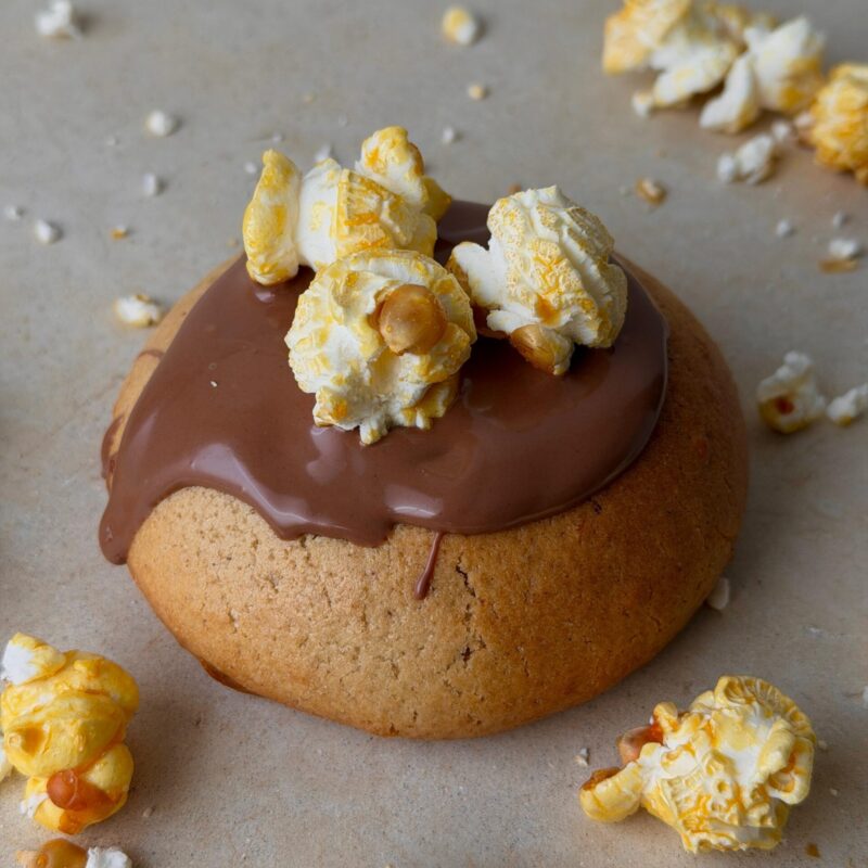 Popcorn caramel cookie (175 gram)